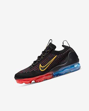 Nike Air VaporMax 2021 FK Negros Azules Rojos Claro Dorados | MX 3190